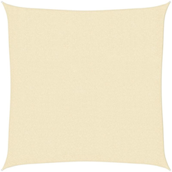 vidaXL Vela Parasole 160 g/m² Crema 2,5x2,5 m in HDPE - crema precio