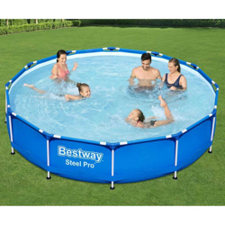 Piscina con Telaio Steel Pro 366x76 cm - Blu - Bestway precio