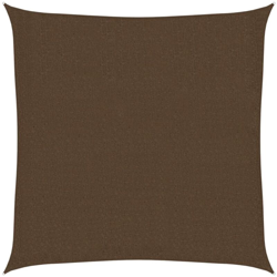 Vela Parasole 160 g/m² Marrone 2,5x2,5 m in HDPE - Marrone - Vidaxl en oferta