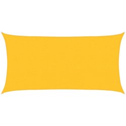 Vela Parasole 160 g/m² Gialla 2,5x4,5 m in HDPE - Giallo - Vidaxl precio