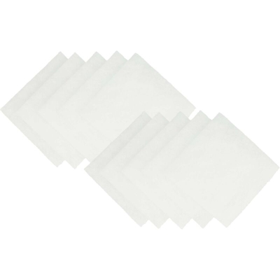 vhbw 10x Filtro Antipolvere per Ventola, Ventilatore, Pannello Antincendio, Pannello Interno Lunos 2/GBF, 2/GVF, 2/ZSKA, Luga-S