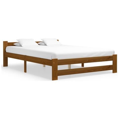 Giroletto Marrone Miele In Legno Massello Di Pino 140x200 Cm