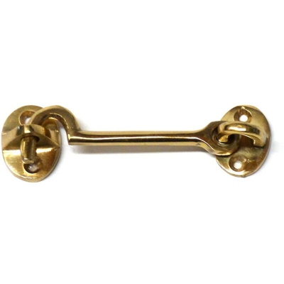 EDM - Pomello per barca in ottone lucido 125mm