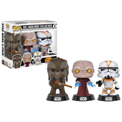 Pop 3pack - Tarfful / Unhooded Emperor / Utapau Clone Trooper Nycc2017 precio