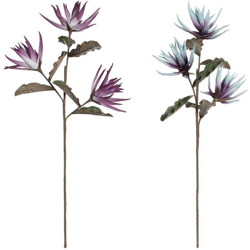 Fiori Decorativi Azzurro EVA (etilvinilacetato) Lilla (2 pcs) - Dkd Home Decor en oferta