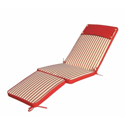 Milani Home - Cuscino Steamer Riga Rossa Con Doppia Cucitura Per Esterno Idrorepellenti Resistente All'Acqua características