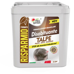 Disabituante repellente barriera talpe granulare x 5 Lt características