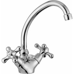 Miscelatore per lavabo Iris-Viola IRV077-VLV077 - IRV078-VLV078 | Cromo - Iris - Piletta con salterello 1'1/4 - Paffoni en oferta