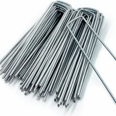 Verdemax - Picchetti zincati per teli pacciamatura e reti cm 15x5x0,3 pezzi 150