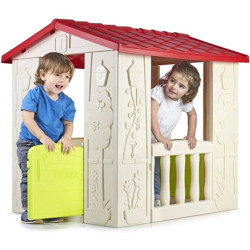 Casa Casetta Gioco Bambini Happy Feber House Esterno Giardino 90x104x101cm en oferta