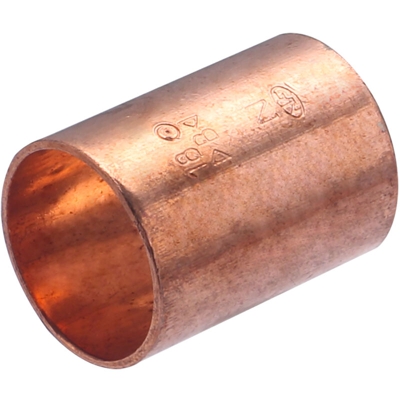 Manicotto in rame a saldare, doppio femmina, uguale, ø18 NOYON & THIEBAULT