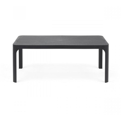 Tavolo 100x60 cm da giardino esterno in fiberglass bar ristorante (antracite ) precio