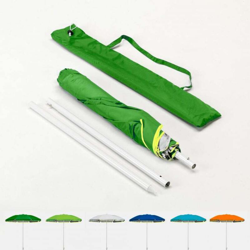 Ombrellone mare portatile molto leggero spiaggia tascabile 180 cm Pocket | Verde características