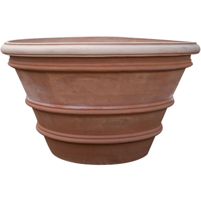 Vaso in Terracotta 100% Made in Italy Lavorata a Mano