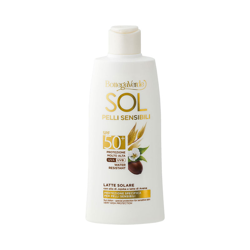 SOL pelli sensibili - Latte solare - protezione molto alta SPF50+ precio