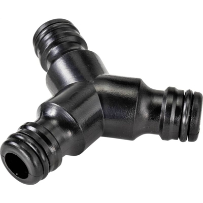 2302360 Raccordo per tubo flessibile a Y in plastica Y Snap-In Coupling 6 cm Nero Kit tubo di collegamento - Toolcraft