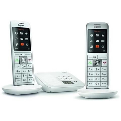 Telefono Fisso Gigaset Cl 660 A Duo Bianco
