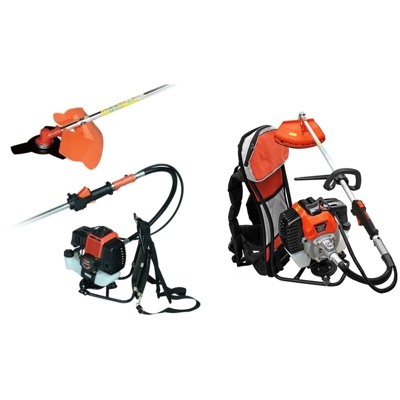 Grecoshop - Decespugliatore/Tagliaerba/Rasaeraba/Tagliabordi a scoppio 51,7cc a zaino