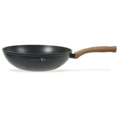 Temper Wok 32 Cm In Alluminio Forgiato