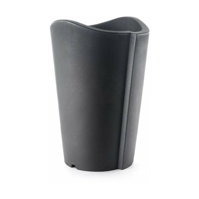 Vaso cilindro 'Bassano Essential' in resina da giardino per fiori e piante. -100 cm / Antracite