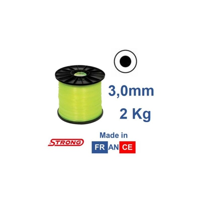 Filo per decespugliatore tondo diametro 3,0mm - 250mt - Strong