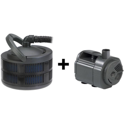 filtro per laghetto ecomax + pompa per laghetto multi 800 l/h - Sicce características