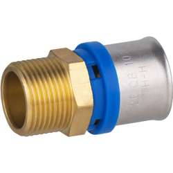 Multistrato a pressare raccordo multiprofilo maschio M20x27 Ø26 - Noyon&thiebault precio