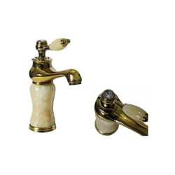 Rubinetto Miscelatore Effetto Marmo Monocomando Bagno Casa Oro 61073 Arte Povera precio