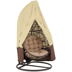 Fodera per sedia sospesa da terrazza 75 pollici di altezza x 45 pollici di profondita, beige en oferta