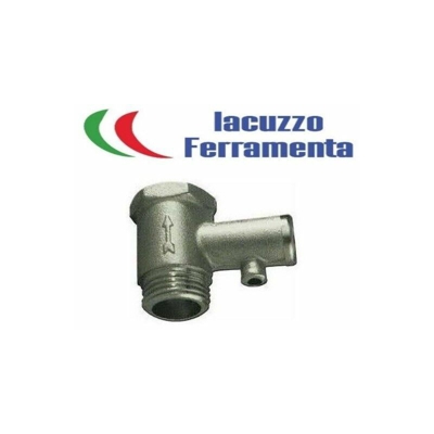 CAS - Valvola di sicurezza per sfogo scaldabagno 1/2 m-f