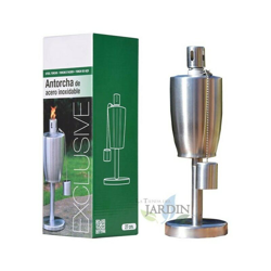 Esclusiva torcia in acciaio inossidabile 27 cm precio