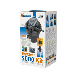 Superfish Kit Filtro Laghetto Stagno 5000 Completo Di Pompa Filtro Uvc Da 7 W características