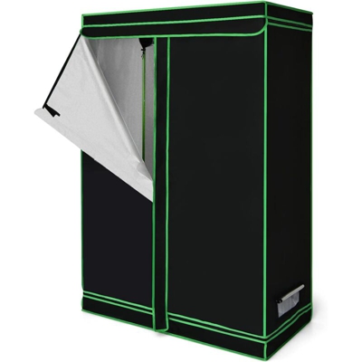 Growbox Tenda Coltivazione Tenda per la Crescita delle Piante Interno (120 x 60 x 180 cm Verde)