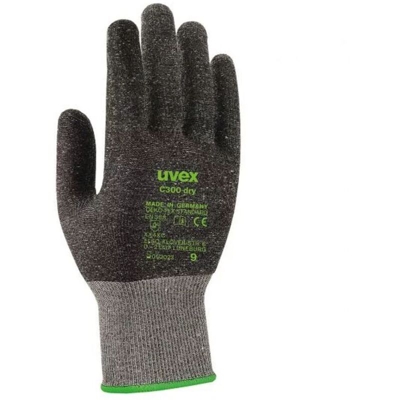 C300 dry 6054910 Guanto di protezione dai tagli Taglia: 10 EN 388 III 1 Paio/a - Uvex