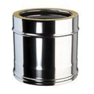 Tubo coibentato da 25 cm, acciaio inox > 180-230 mm