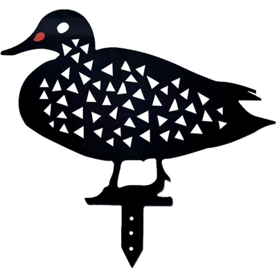 Acrilico Pastorale Duck Insert Card Chicken Yard Art Garden Imitation Animal Ornaments,Stile Black Duck-A