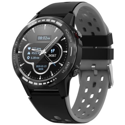 Smartwatch Gps Altimetro Barometro Bussola Uomo Donna Lega Ip67 Impermeabile Outdoor Fitness Smart Watch | orologi Intelligenti (grigio)