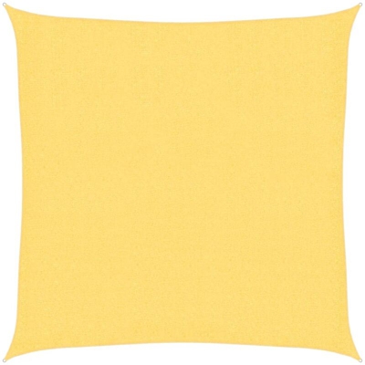 Parasole a Vela HDPE Quadrata 2x2 m Beige - Beige - Vidaxl