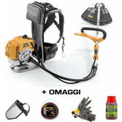 Decespugliatore a Zaino Stiga SBC 252 F Zainato a Scoppio 51 cc Asta Flessibile precio