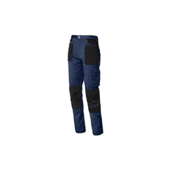 Pantalone Stretch Blu / Nero 8730 Tm características