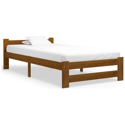 Giroletto Marrone Miele In Legno Massello Di Pino 100x200 Cm