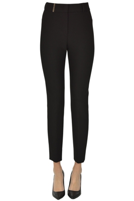 Jersey skinny trousers