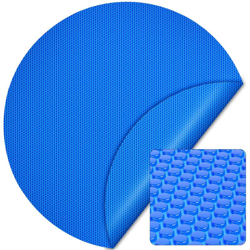 Wiltec - Pellicola solare per piscine rotonde Ø 5m blu Copertura per piscine Riscaldamento per piscine en oferta