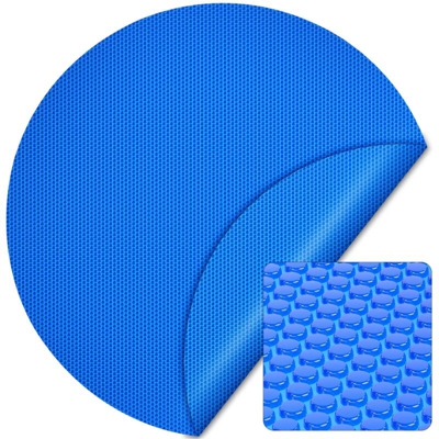 Wiltec - Pellicola solare per piscine rotonde Ø 5m blu Copertura per piscine Riscaldamento per piscine