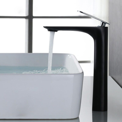 Lookshop - Rubinetto lavabo alto contemporaneo in nero características