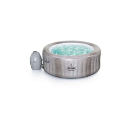 Bestway - Vasca Piscina Idromassaggio Gonfiabile Lay-Z Spa 4 Posti 180x66 Stampa Rattan precio