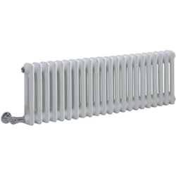Hudson Reed Regent Radiatore Termoarredo Elettrico di Design Orizzontale - Termosifone Bianco -2 x 22 Colonne - Senza Termostato - 300 x 1010 x 68mm en oferta