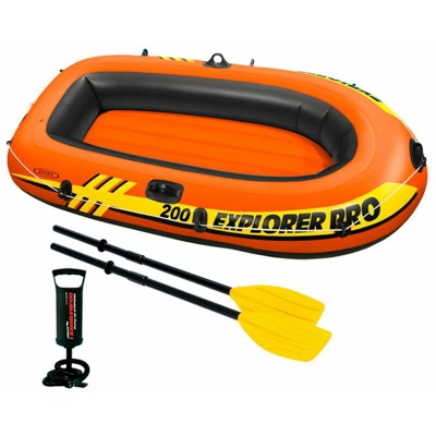 Barca Gonfiabile Explorer 200 (196 x 102 x 33 cm) - Intex