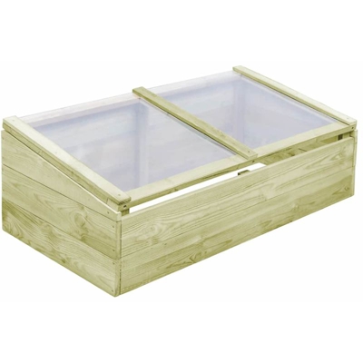 Asupermall - Serra in Legno di Pino Impregnato 100x50x35 cm