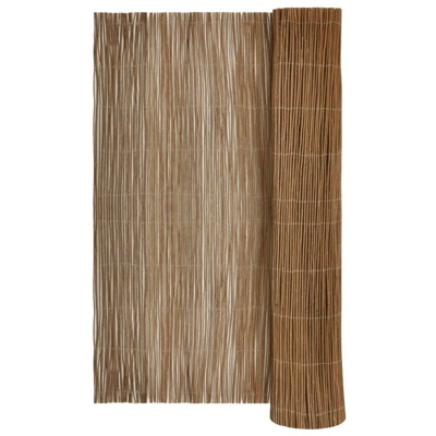 Recinzione in Salice 500x150 cm - Marrone - Youthup